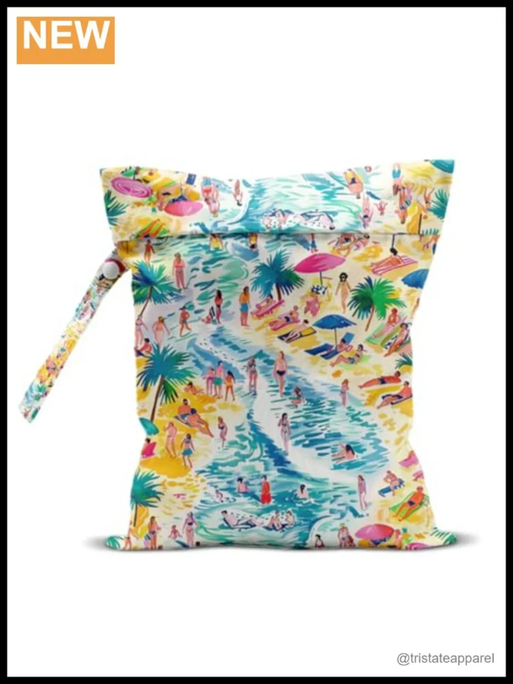 Waterproof Wet Dry Bag Machine Washable Reusable Swim Diaper Bag